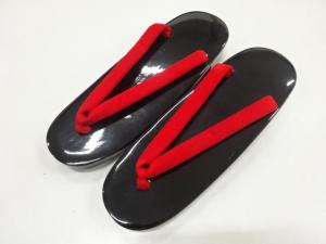 未使用品　桐下駄(24センチ)
